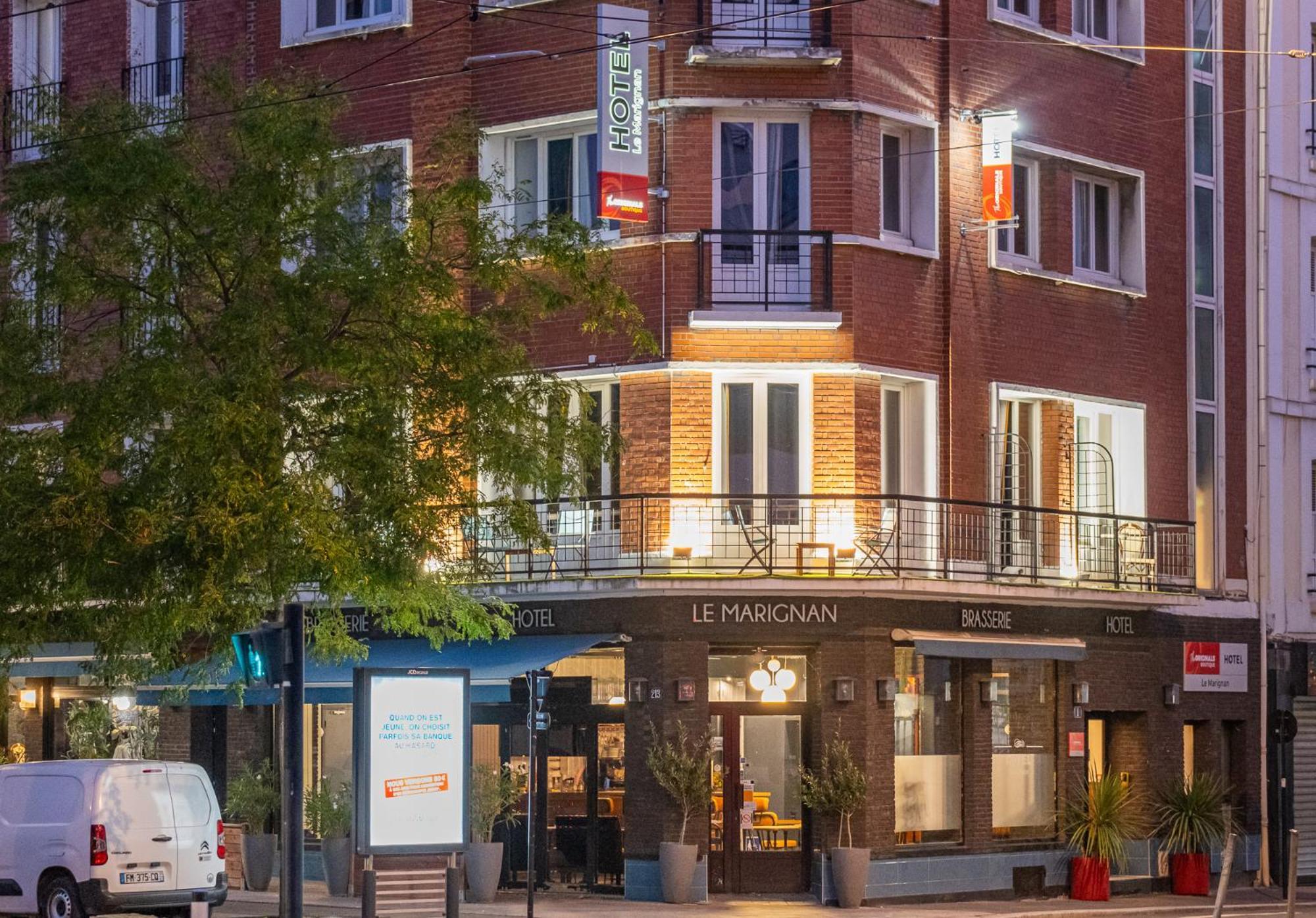 The Originals Boutique, Hotel Le Marignan,Le Havre Centre Gare Exterior foto